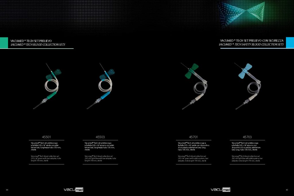 Vacumed® Blood needle sets