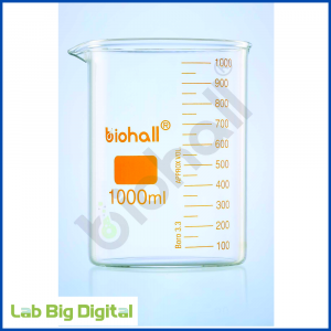 Cốc Thủy Tinh Dùng Trong Phòng Thí Nghiệm - Hãng Biohall - Germany