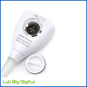 Bút đo pH/nhiệt độ HALO2 Bluetooth trong phô mai HI9810322