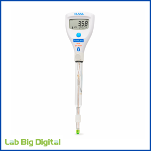 Bút đo pH/nhiệt độ HALO2 Bluetooth trong rượu HI9810332